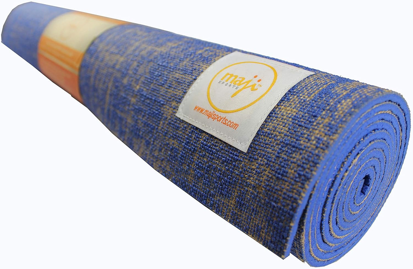 Eco-Friendly Jute Yoga Mat with Foot Massage Roller | Non-Slip & Portable – Maji Sports
