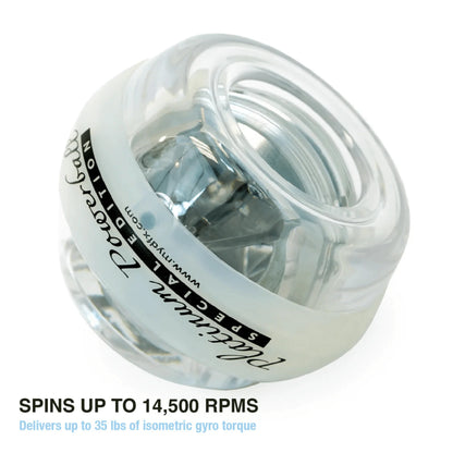 Powerball Platinum Resistance Trainer – Strengthen Wrists, Arms & Forearms